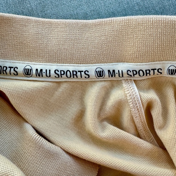 Mieko Uesako MU Sports Popeye And Olive Oyl Tan Polo Size XL - Picture 8 of 8